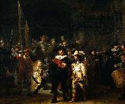 REMBRANDT Harmenszoon van Rijn The Night Watch or The Militia Company of Captain Frans Banning Cocq Spain oil painting reproduction